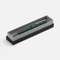 Ручка шариковая Blade Soft Touch в футляре, зеленая