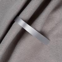 Лента сатиновая Satin 10 S, серая, 40 см