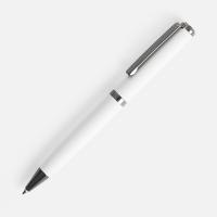 Ручка шариковая Inkish Gunmetal в футляре, белая