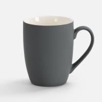 Кружка Good Morning с покрытием софт-тач, ver.2, серая