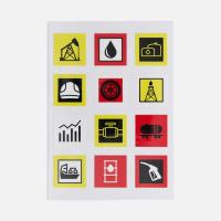 Стикерпак UV-DTF Industry, нефть