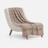 Плед на заказ Pleat Grand, 1 цвет, S, полушерсть